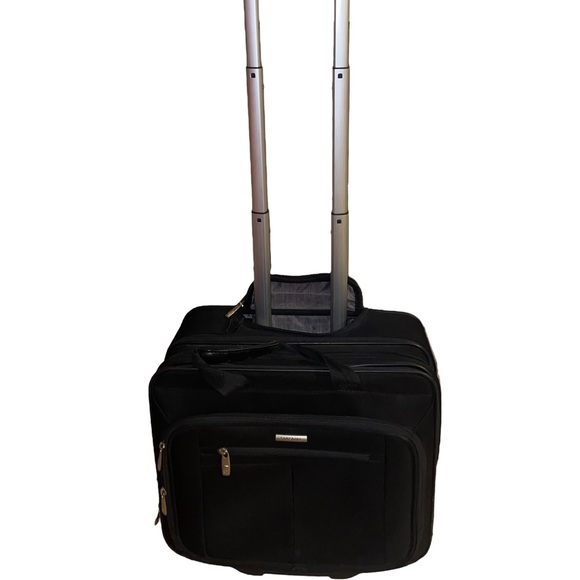 Samsonite Bags Samsonite Black Rolling Briefcase Carry On Luggage